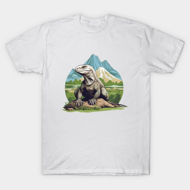 Komodo Dragon T-Shirt by zooleisurelife